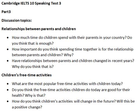 ielts speaking part 3 questions and answers